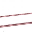 Rose Gold clour bathroom brass double towel bar With flowers 26"Length