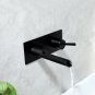 Wall Mounted Basin Faucet Single Handle Hot & Cold Bathroom Mixer Tap Faucet