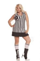 Racy Referee - 3 Pc Costume - Plus Size
