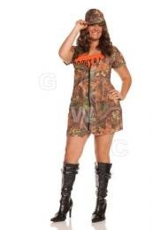 Trophy Rack - 3 Pc Costume - Plus Size