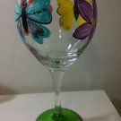 Personalized Handpainted Wine Glass