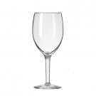 Engraveable  Clear Wine Glass with Facet-Cut Stems, 10 oz