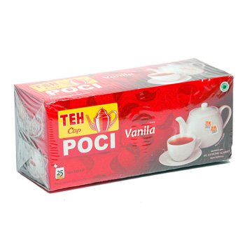 Teh Poci Teh Celup Vanila 50 gram Instant tea bags vanilla flavour 25 ...