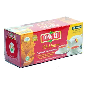 TongTji Teh Hitam Celup 50 gram Tong Tji Jasmine tea bags 25-ct @ 2 gr