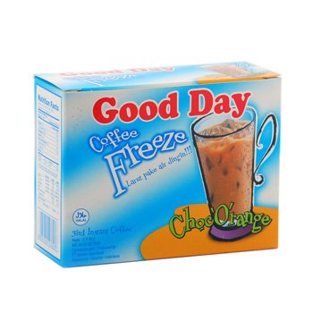 Good Day Freeze Choc Orange Coffee 150 Gram (5.29 Oz) Instant Coffee 5-ct @ 30 Gram