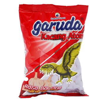 Garuda Kacang Atom rasa bawang 200 gram coated Atom Peanuts Onion Flavour