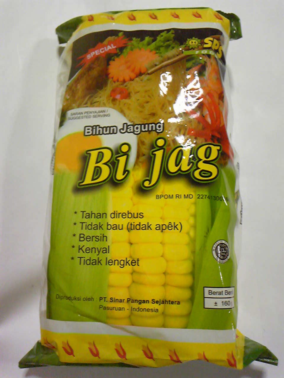 Bi Jag Bihun Jagung 150 gram (5.3 Oz) Corn Vermicelli