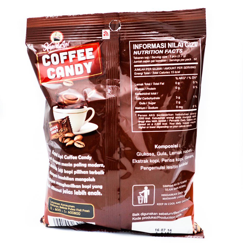 Kapal Api Coffee Candy Original 135 Gram