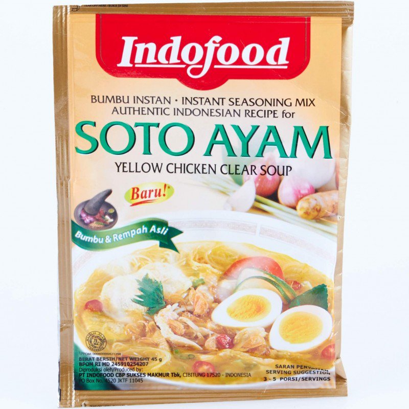 Indofood Bumbu Special Soto 45 Gram Instant Seasoning Mix For Yellow