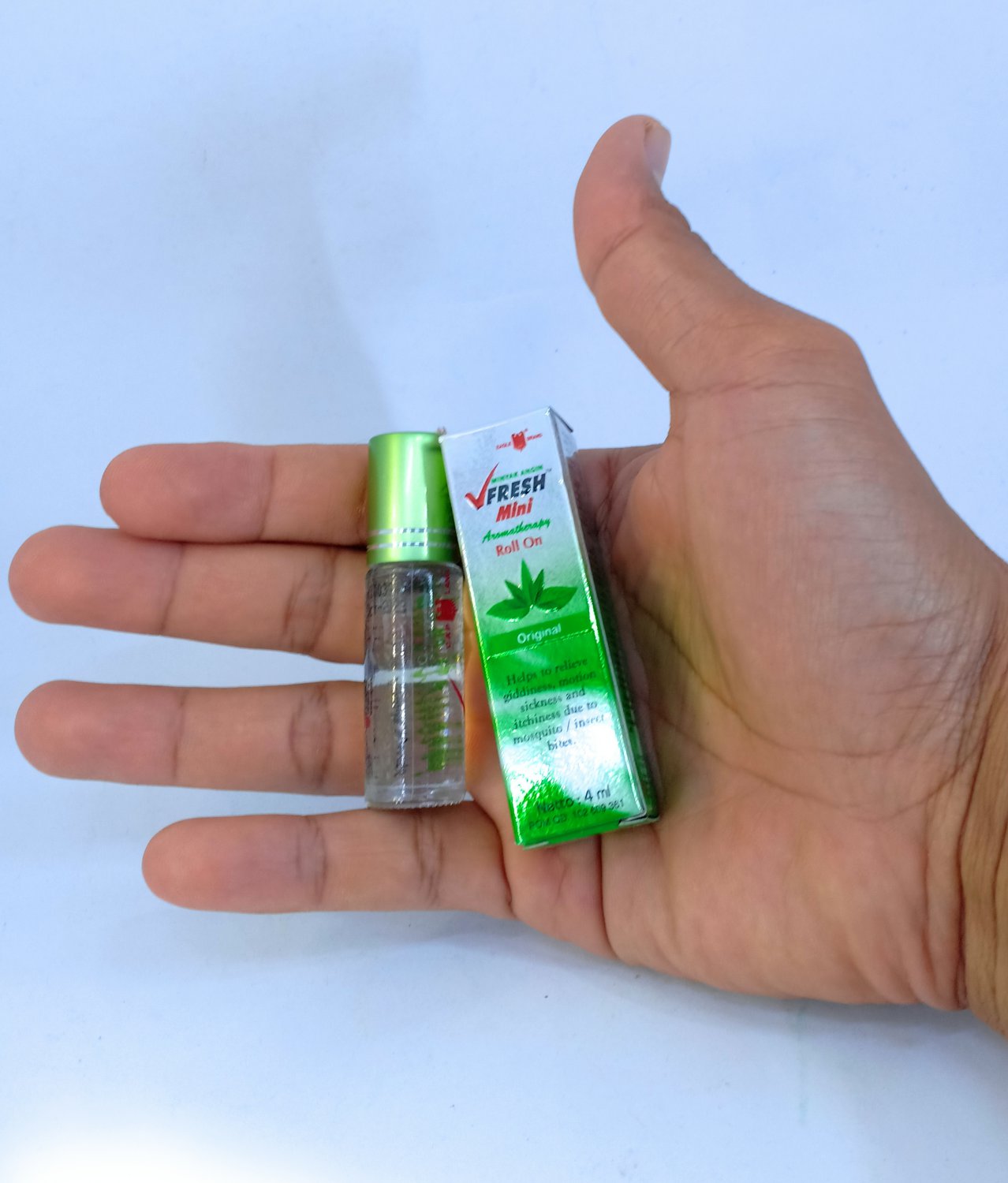 Vfresh Aromatherapy Roll On Oil (Citrus), 4 Ml (Pack of 12)