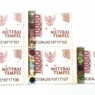 Stamp Duty Materai Tempel Indonesia 10000 (Sepuluh Ribu Rupiah) - 5 pcs