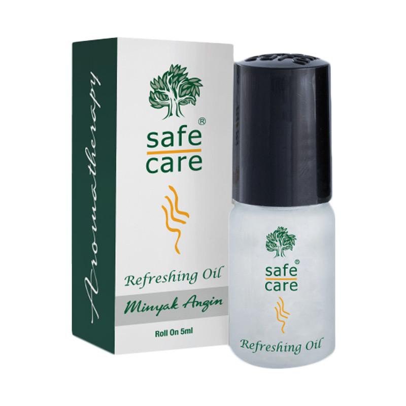Safe Care Roll on Refreshing Oil Aromatherapy, 5 Ml ( Pack of 12)