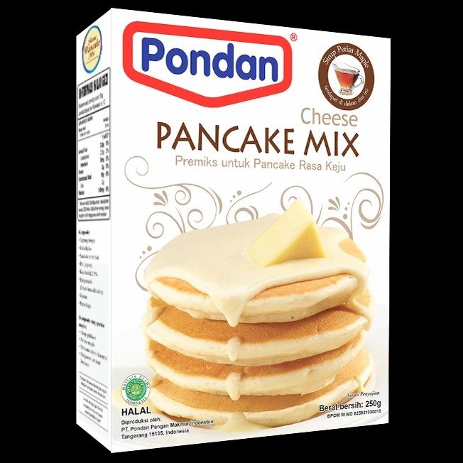 Pondan Cheese Pancake Mix 250 gr pack of 3
