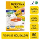 Tropicana Slim Sweetener No Calorie Diabetics 50 sachets @ 2 Grams - Pack of 2 - Pack of 4