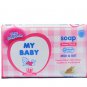 My Baby Soap Sweet Floral, 70 gram (Pack of 6)