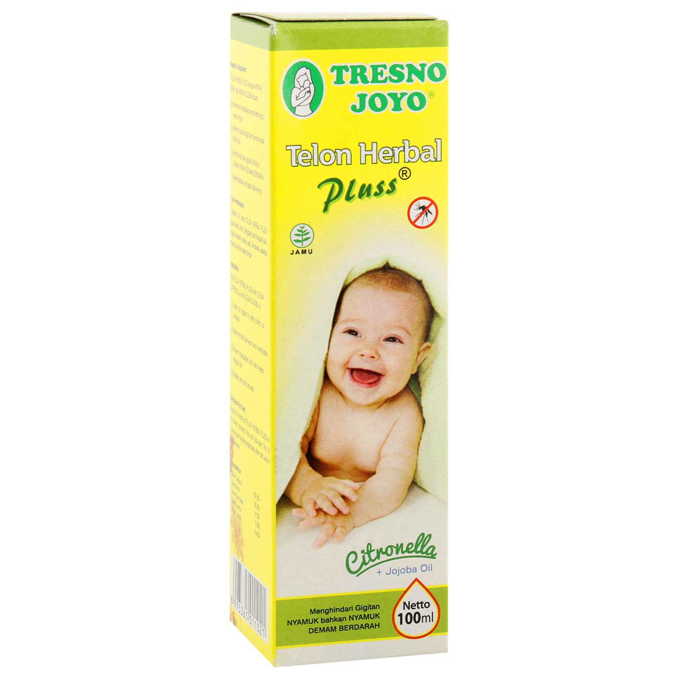 Tresno Joyo Citronella Telon Oil - 100ml - Pack of 4