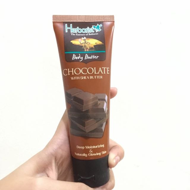 Herborist Body Butter CHOCOLATE Tube 80 gram (Pack of 2)