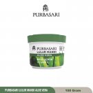 Purbasari Lulur Mandi Aloe Vera - Body Bath Scrub Aloe Vera, 100 Grams (Pack of 2)