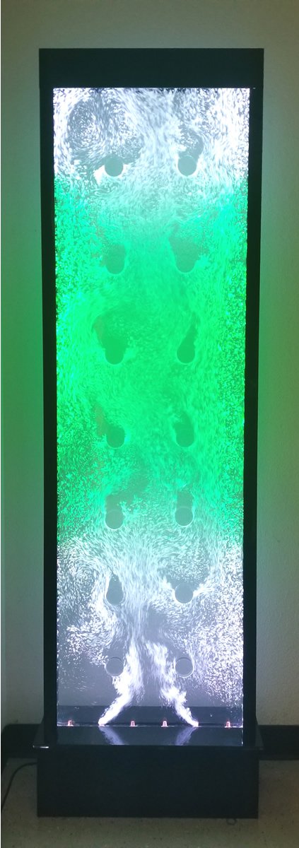 New Full Color Advanced LED Bubble Wall Water Fountain Panel Lighting Club