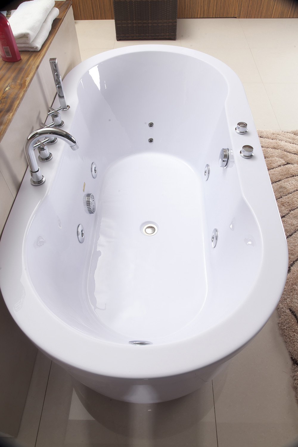 freestanding hydrotherapy tub