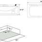 Computerized 1 Person Hydrotherapy Whirlpool Jetted Massage Bathtub Spa + HEATER
