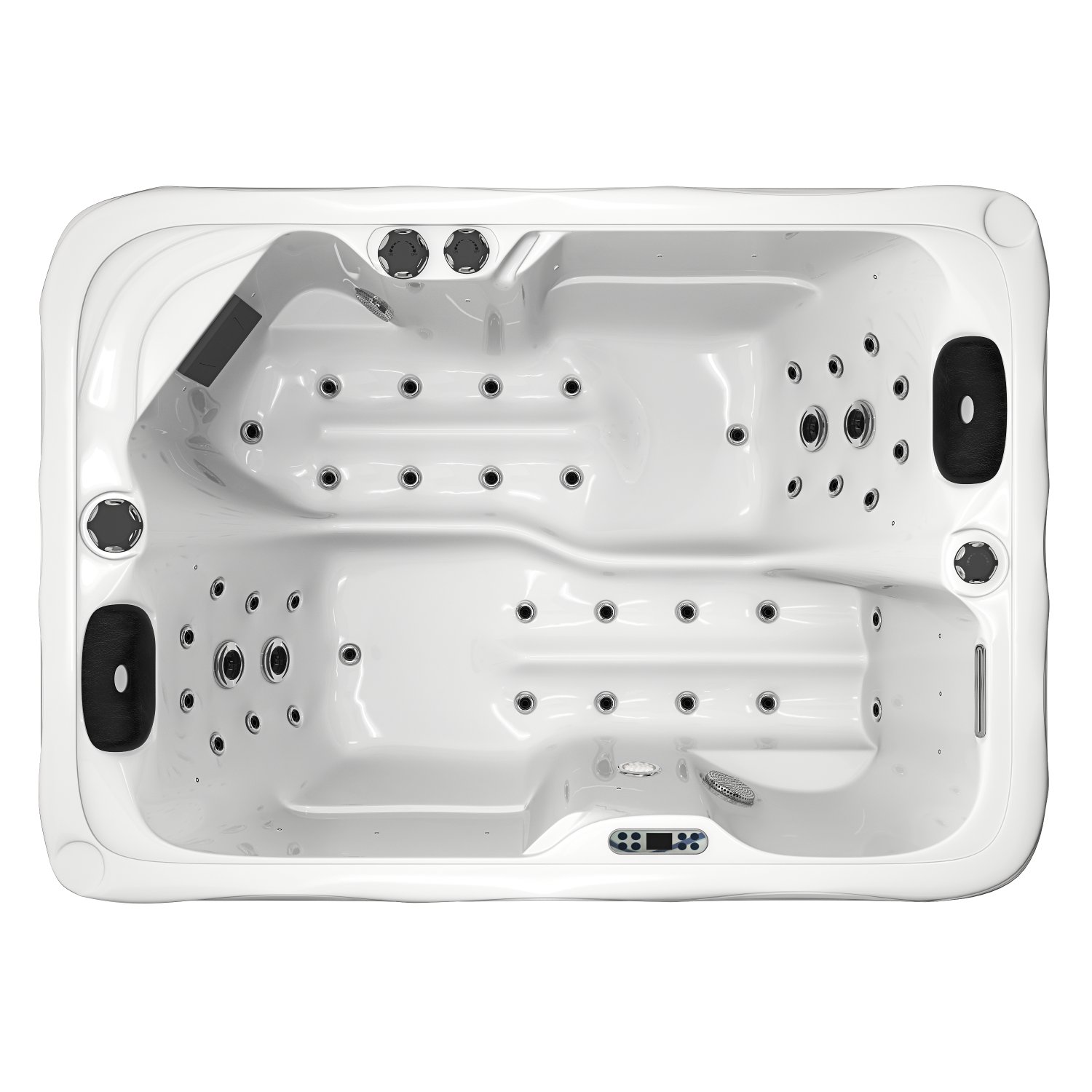 2 Person Outdoor Hydrotherapy Bathtub Hot Bath Tub Whirlpool SPA