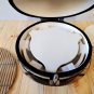 NEW Large 21" Ceramic Egg Kamado BBQ Grill Smoker w/ Wood Table Pizza Stone