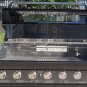 Black Stainless Steel Grill 4 Piece Outdoor Kitchen Grill Island Refrigerator Sink with Corner