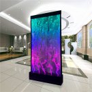 Large 40" Wide x 79" Tall Full Color LED Lighting Bubble Wall Fountain Floor Panel Display