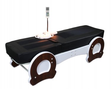 New Full Body Roller Jade Therapy Massage Bed FIR Far Infrared Therapy  Spinal Traction