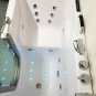 56" Computerized Hydrotherapy Whirlpool Air/Water Jetted Walk-In Spa Bathtub Tub