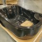 Black Indoor Computerized 2 Person Hydrotherapy Whirlpool Jetted Massage Bathtub SPA