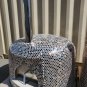 XL 46" Custom Mosaic Metallic Tile Brick Wood Fired Pizza Oven with Stainless Door + Vent
