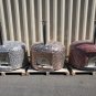 XL 46" Custom Mosaic Copper Tile Brick Wood Fired Pizza Oven with Stainless Door + Vent