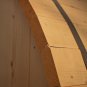 8' Foot Canadian Pine Solid Wood Barrel Sauna WET / DRY SPA 6-8 Person Size Wood Burning Heater