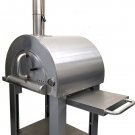 NEW Stainless Steel Artisan Outdoor Wood Fired Pizza Oven BBQ Grill +Accessories