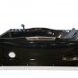 Computerized BLACK 1 Person Hydrotherapy Whirlpool Jetted Massage Bathtub Spa + HEATER