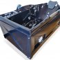 Computerized BLACK 1 Person Hydrotherapy Whirlpool Jetted Massage Bathtub Spa + HEATER
