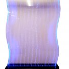 Large 4x6 Curved Full Color LED Bubble Wall Panel Floor Standing Water Fountain