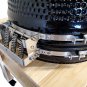 NEW XL Size 26" Ceramic Egg Kamado BBQ Grill Smoker w/ Wood Table Pizza Stone + Cover