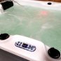 2 Two Person Hydrotherapy Bathtub Hot Bath Tub Whirlpool SPA - SD085B White Acrylic / Grey Siding