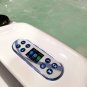 2 Two Person Hydrotherapy Bathtub Hot Bath Tub Whirlpool SPA - SD085B White Acrylic / Grey Siding