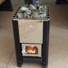 NEW Coasts WOOD FIRED Traditional Steam Sauna SPA Heater WITH Stainless Vent Kit + Rocks