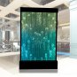 48" x 79" Programmable Full Color LED Lighting Bubble Wall Fountain Floor Panel WiFi Bluetooth