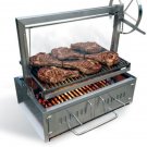 Built In Stainless Steel Outdoor Charcoal BBQ Parrilla Santa Maria / Argentine Grill Spit