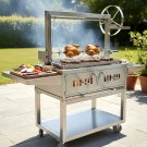 Stainless Steel Outdoor Charcoal BBQ Parrilla Santa Maria / Argentine Grill Spit Stainless Steel Outdoor Charcoal BBQ Parrilla Santa Maria / Argentine Grill Spit