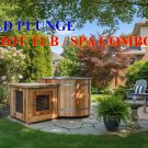 Canadian Red Cedar Wood Ice Cold Plunge Spa Tub Stainless Steel Interior FREE SHIPPING Canadian Red Cedar Wood Ice Cold Plunge Spa Tub Stainless Steel Interior FREE SHIPPING