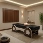 New Full Body Roller Jade Therapy Massage Bed FIR Far Infrared Therapy Spinal Traction