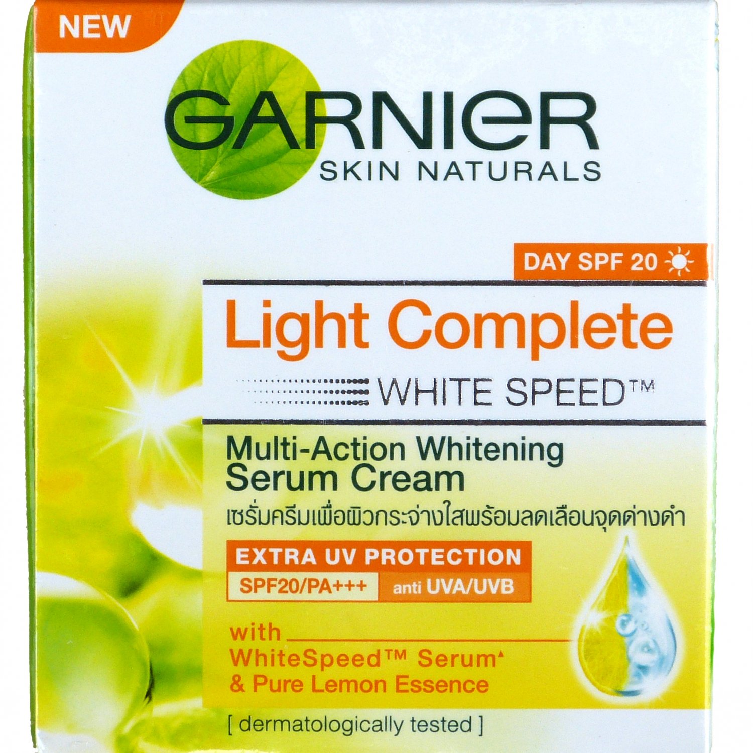 Garnier Light White Speed Skin Whitening Day Cream Serum 50ml 8719