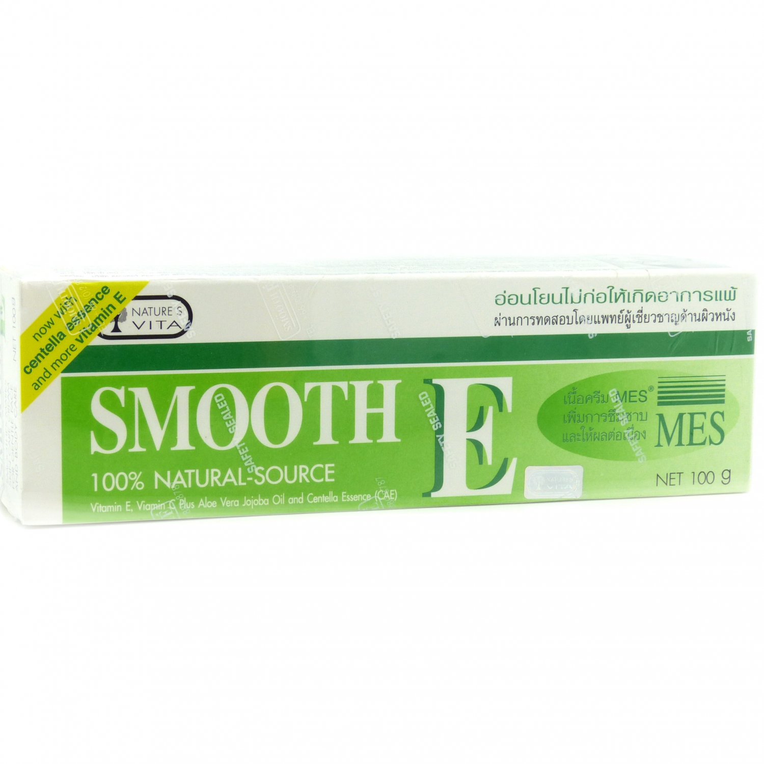 Smooth E Vitamin E Jojoba Oil Aloe Vera Centella Essence Scar Cream 100g